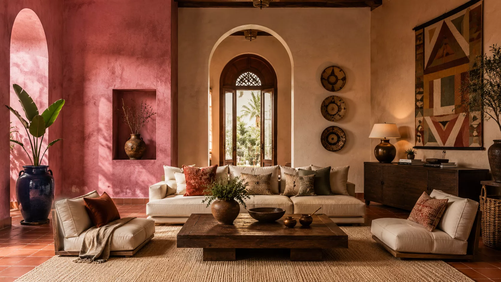 A color dialogue between Mexican and South African decor A color dialogue between Mexican and South African decor
