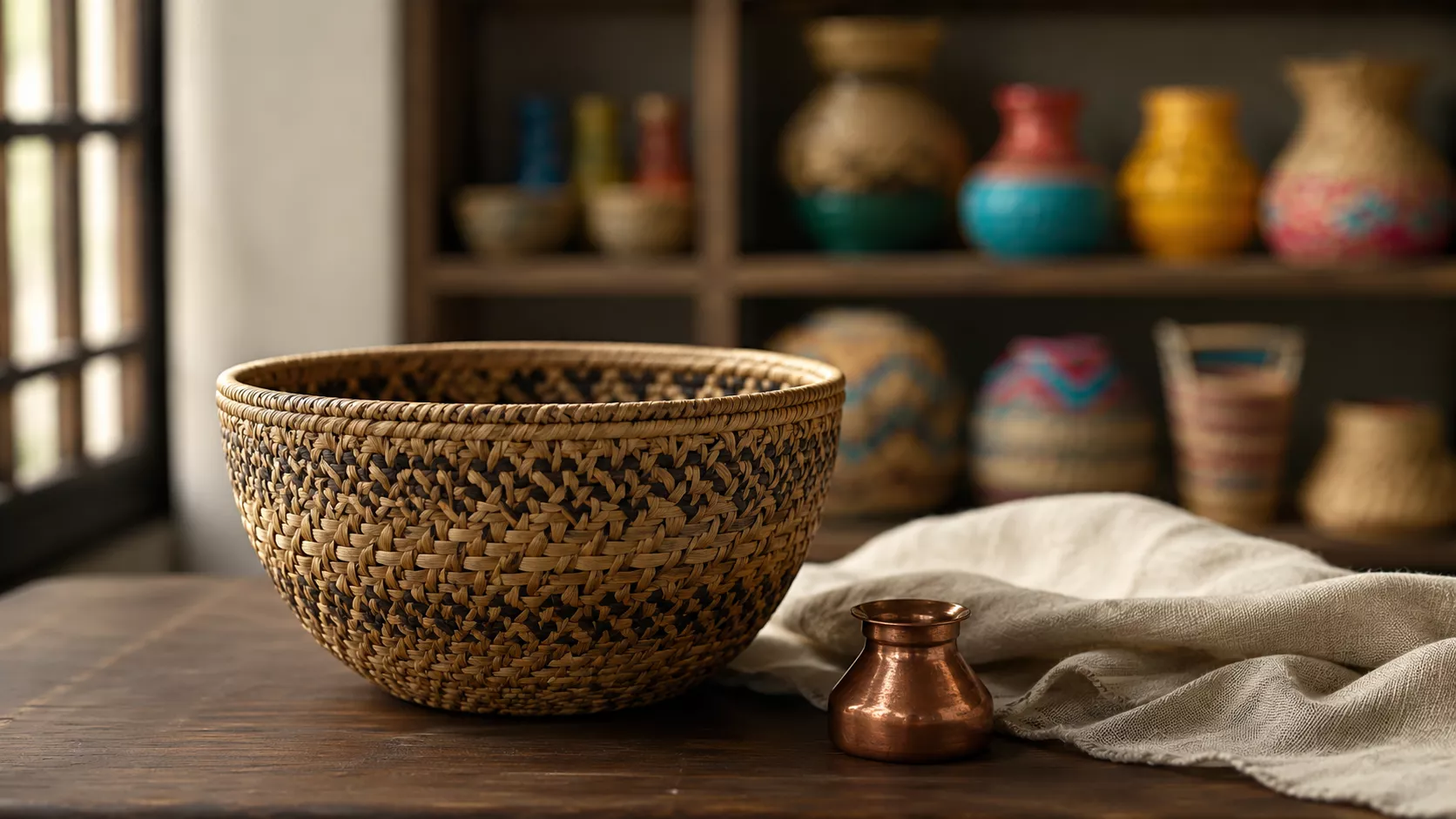 Opt for authentic handmade decorative pieces instead of clutter and imitation decorations. Opt for authentic handmade decorative pieces instead of clutter and imitation decorations.