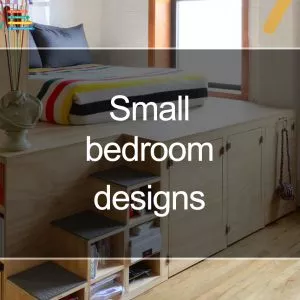 غرف نوم صغيرة Small bedrooms