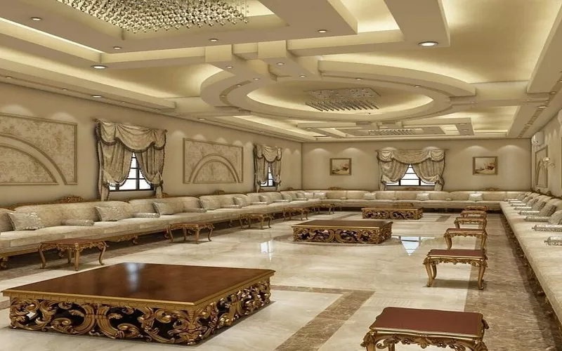 افضل الالوان في ديكورات مجالس الرجال 2023