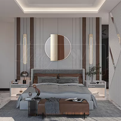 Bedroom design and bedroom decoration