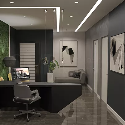 Office decorations and administrative offices