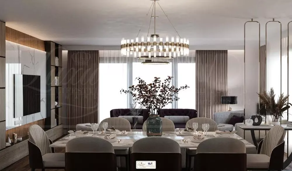 Neoclassical apartment