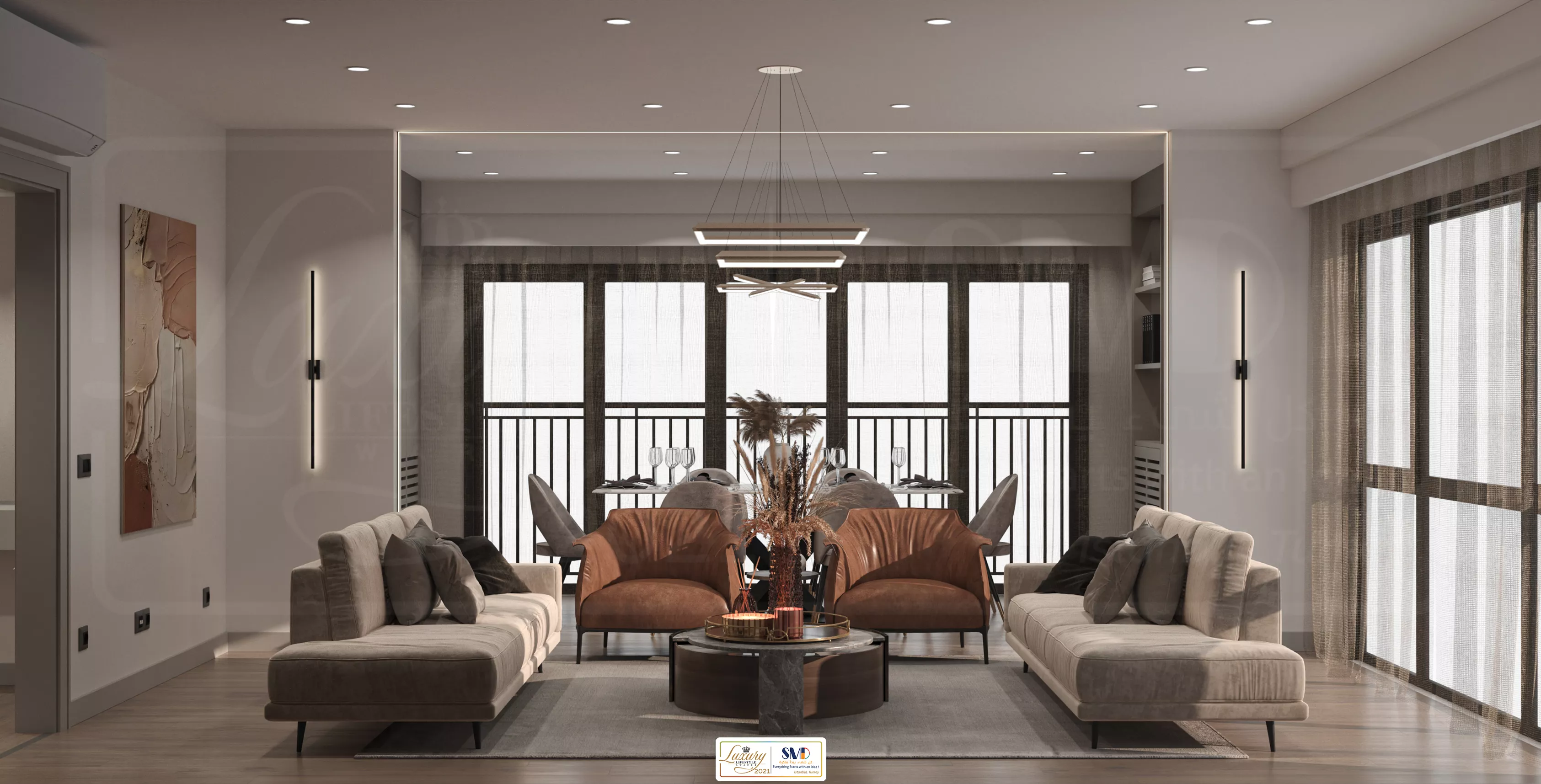 من أعمالنا .. (تصميم + تنفيذ ) ديكورات تركيا